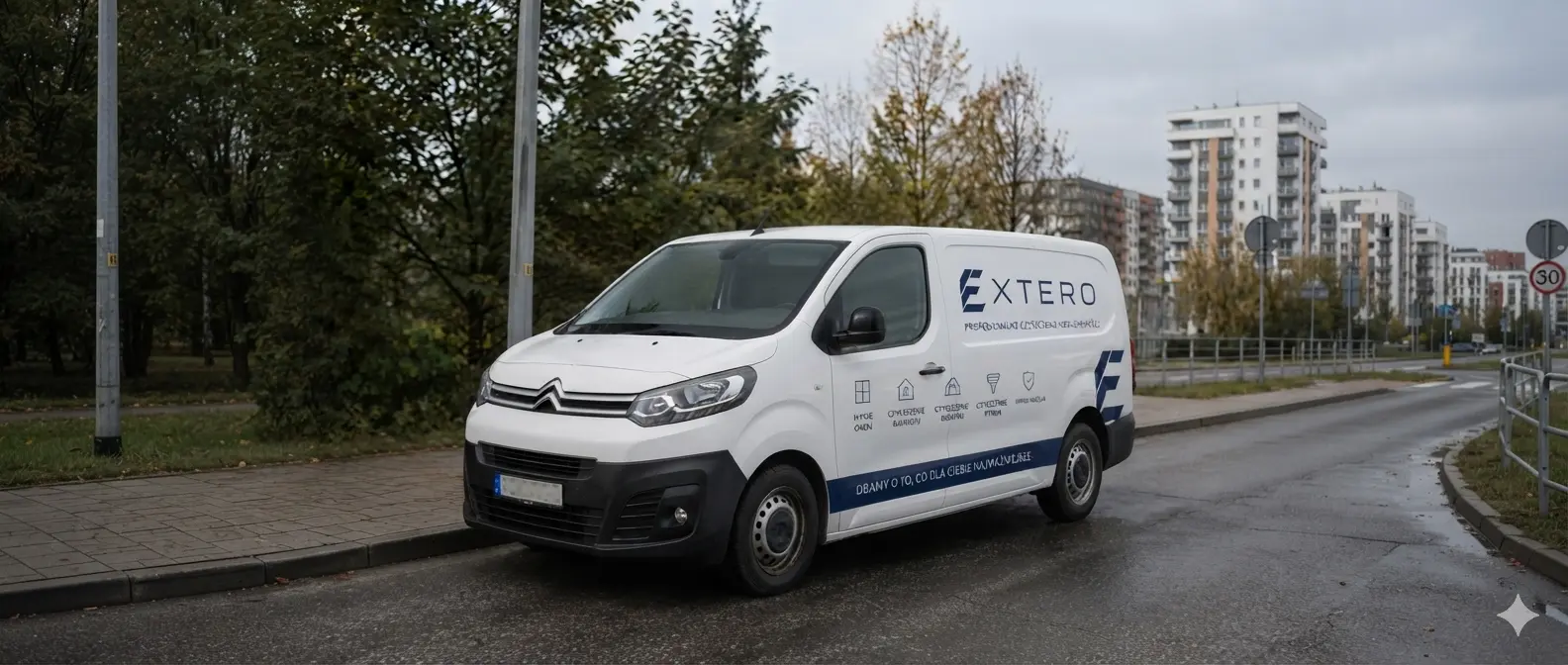 Samochód firmowy EXTERO